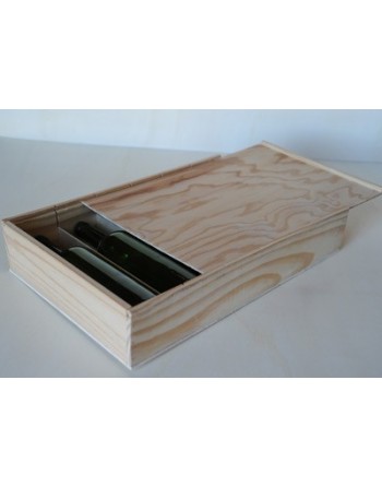 6 bottle Wooden Box