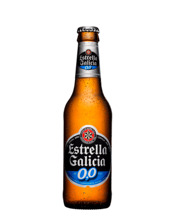 Cerveza Estrella Galicia 0,0 Pack 24 Unidades 25cl.