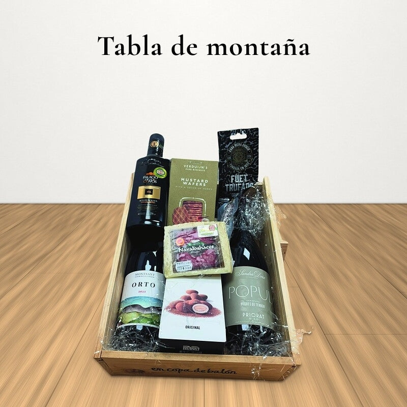 Cesta Tabla de montaña