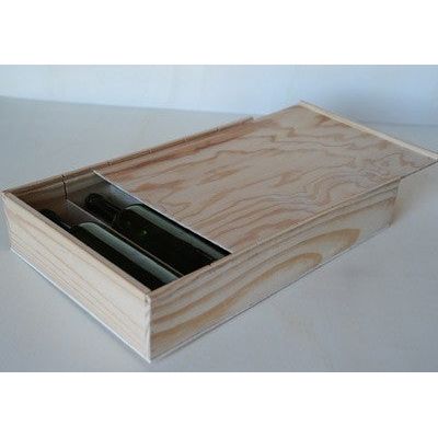Caja Madera 6 Botellas - En Copa de Balón