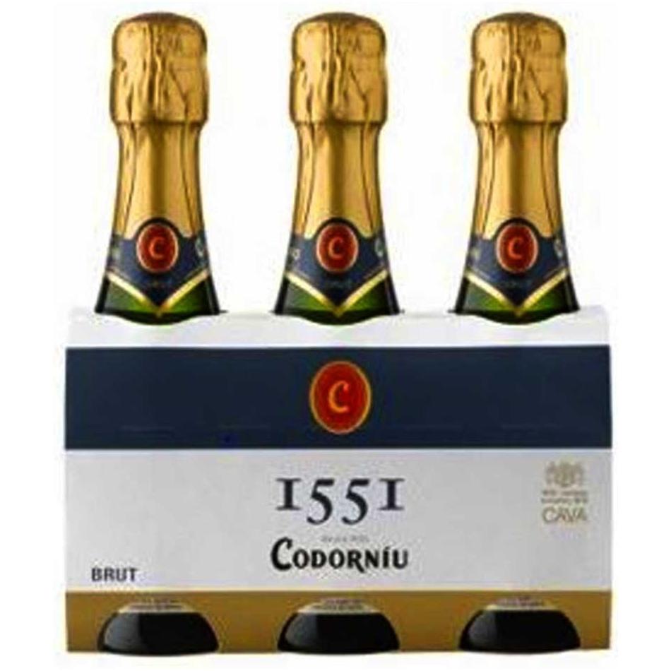 Cava Codorníu 1551 Brut Ecológico Pack 3 botellas 20cl. - En Copa de Balón