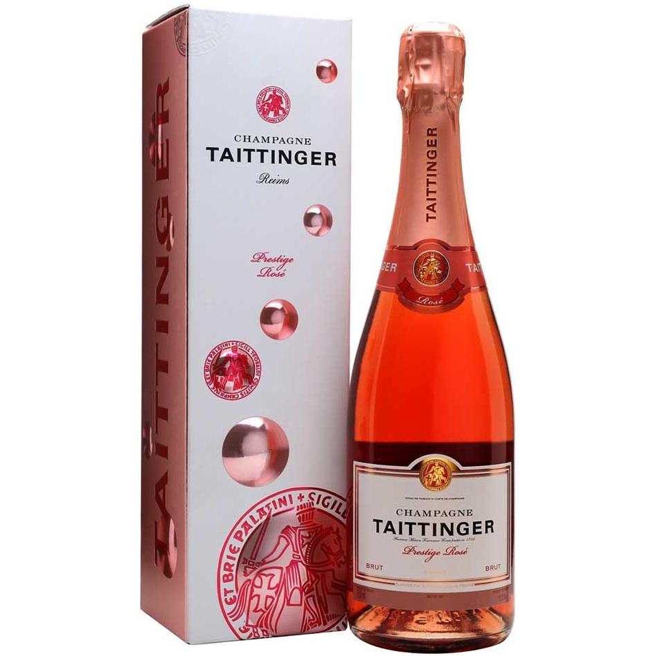 Champagne Taittinger Prestige Rosé - En Copa de Balón