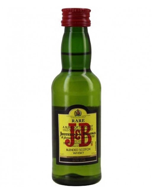 Miniatura Whisky J&B 12 unidades
