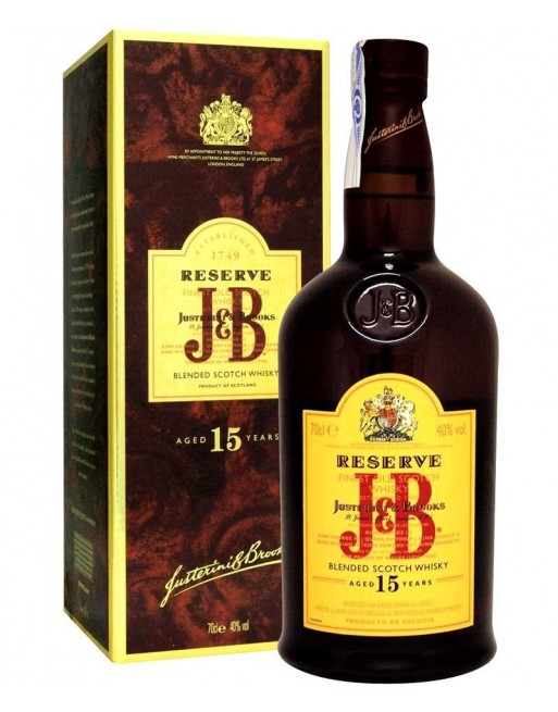 Whisky J&B 15 años 70cl.