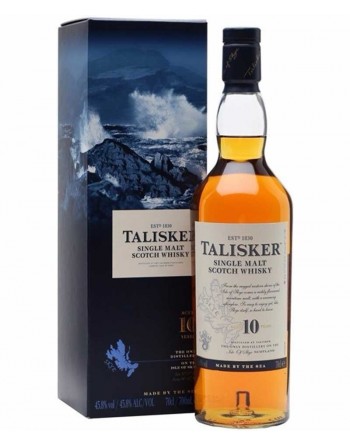 Whisky Talisker 10 años 70cl.