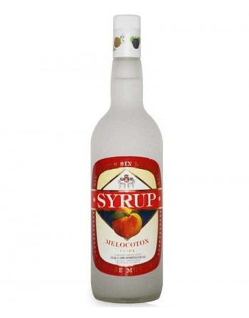 Peach Liqueur Alcohol Free Syrup 1L