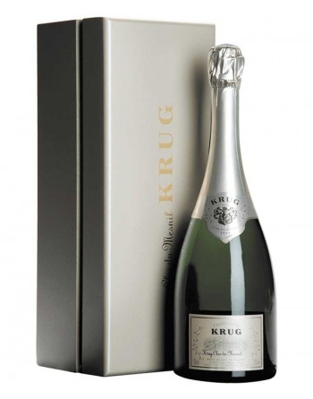 Champagne Krug Clos Du Mesnil 1998 75cl con caja de madera.
