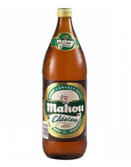 Cerveza Mahou Pack 6 Botellas 1L