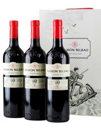 Pack 3 botellas de vino Ramón Bilbao Crianza
