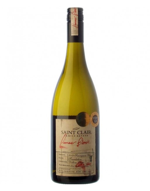 Vino Saint Clair Pioneer Block 1 Sauvignon Blanc 2014 75cl.
