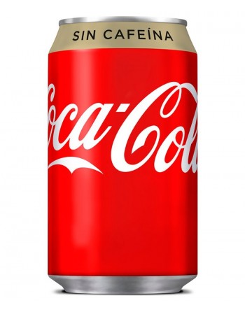 Coca Cola Sin Cafeína Pack 24 unidades 33cl.