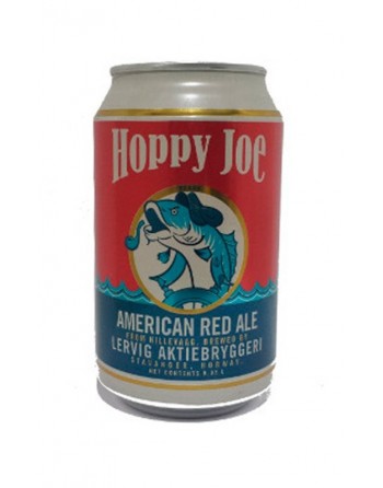 Hoppy Joe Beer Tin 33cl.