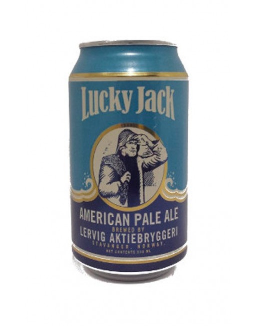 Cerveza Lucky Jack Lata 33cl.
