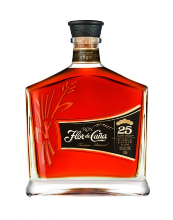 Flor de Caña 25 years old rum