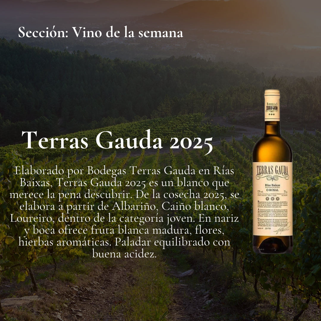 Vino de la semana 05.10.2026 - Terras Gauda O Rosal
