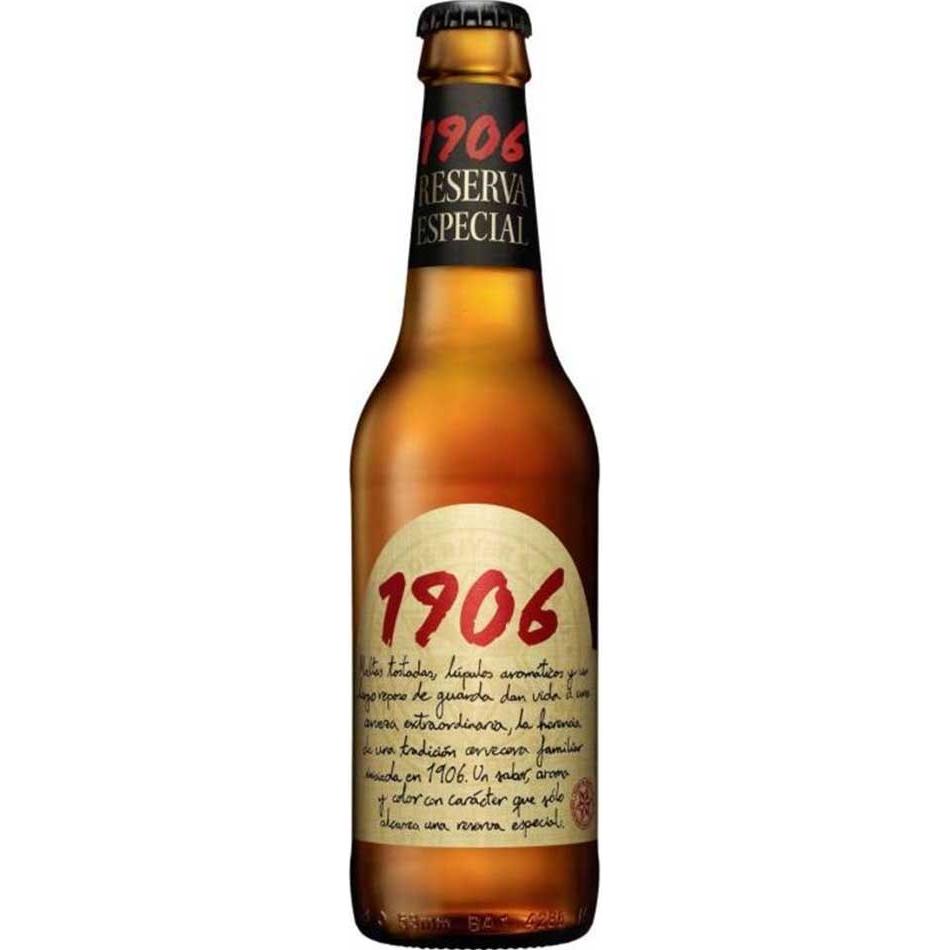 Cerveza Estrella Galicia 1906 Pack 24 Unidades 33cl. - En Copa de Balón