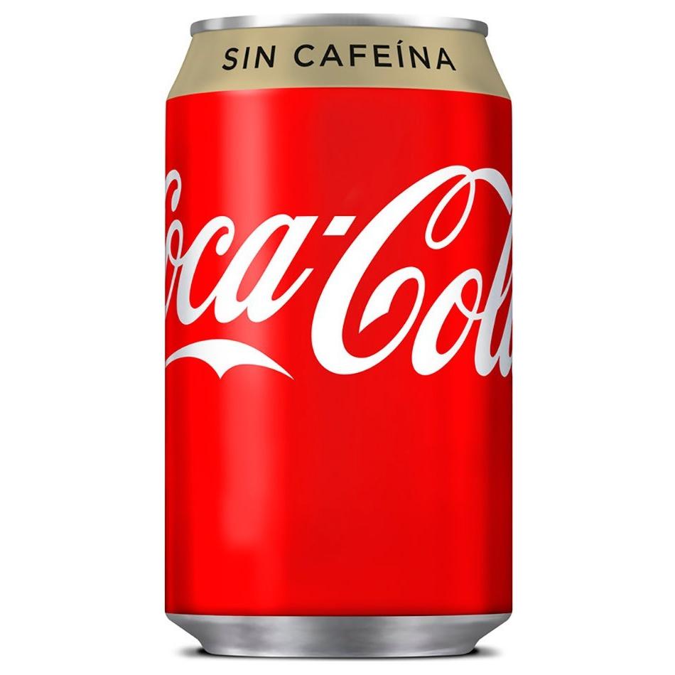 Coca Cola Sin Cafeína Pack 24 Latas 33cl. - En Copa de Balón
