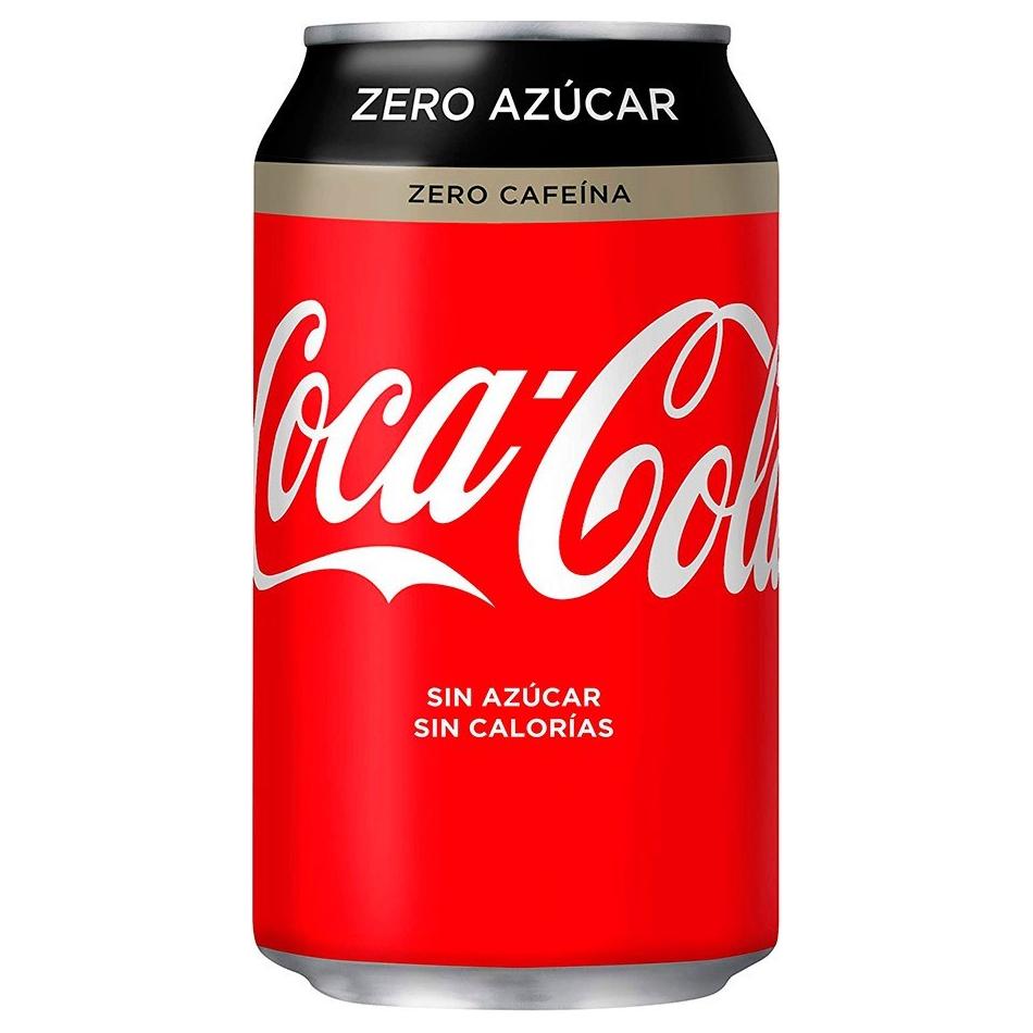 Coca Cola Zero Zero Pack 24 unidades 33cl. - En Copa de Balón