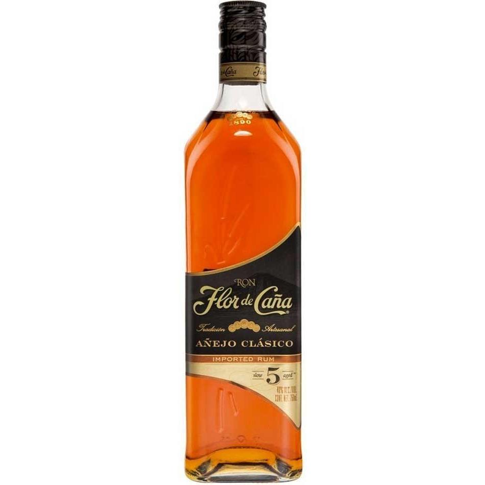 Flor de Caña 5 años - En Copa de Balón