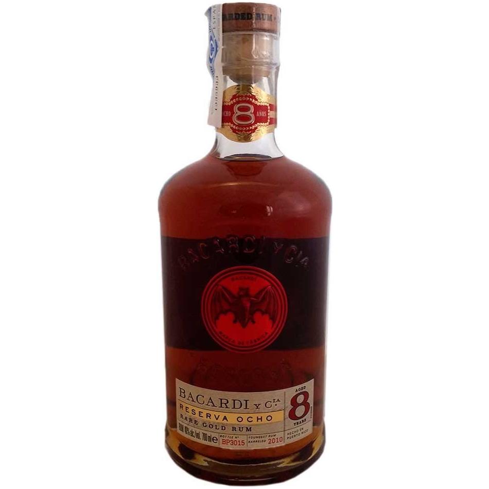 Ron Bacardi 8 Años - En Copa de Balón