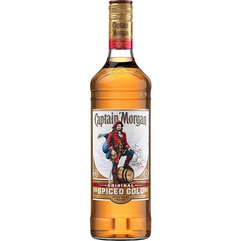 Ron Captain Morgan Original Spiced Gold - En Copa de Balón