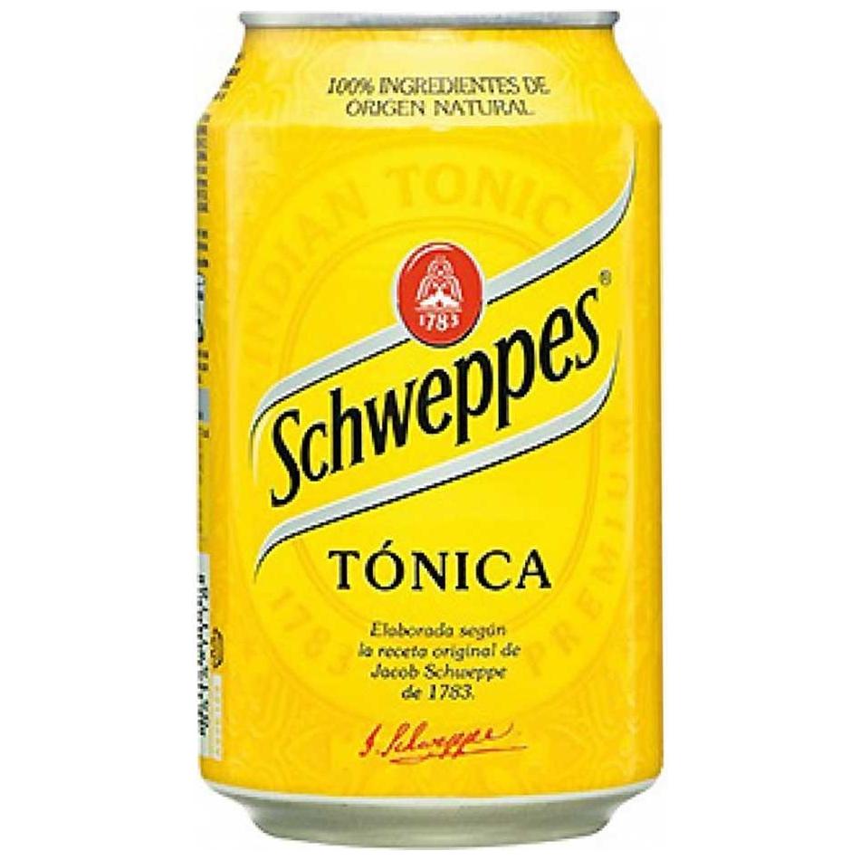 Tónica Schweppes Pack 24 Unidades 33cl. - En Copa de Balón