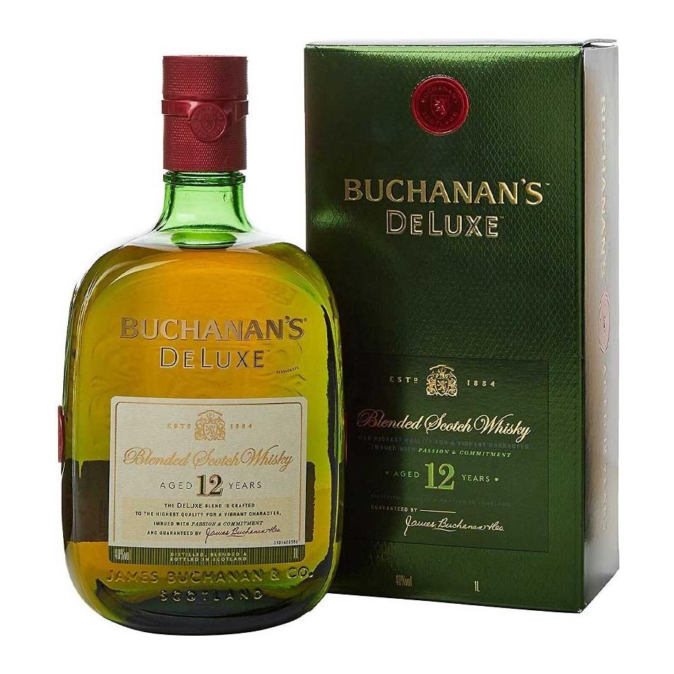Whisky Buchanan's 12 años 1L - En Copa de Balón
