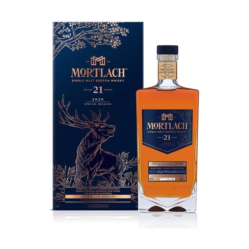 Whisky Mortlach 21 Años - En Copa de Balón