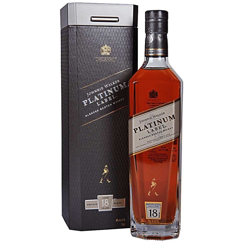 Johnnie Walker Platinum Label 1L - En Copa de Balón