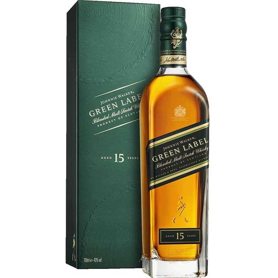 Whisky Johnnie Walker Green Label - En Copa de Balón