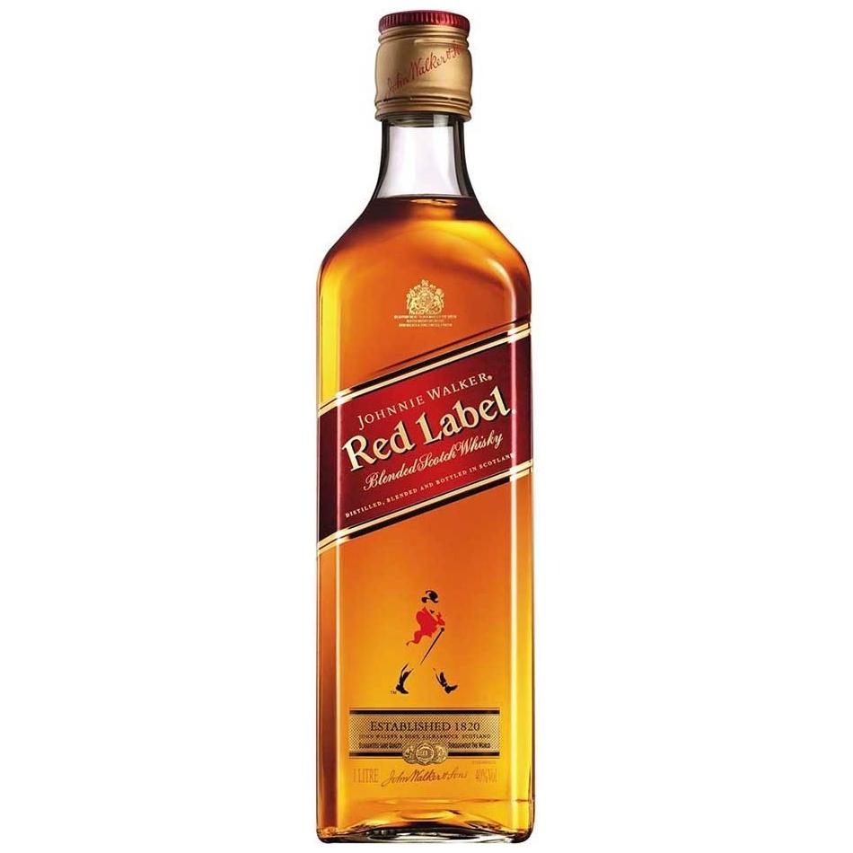 Whisky Johnnie Walker Red Label 1L. - En Copa de Balón