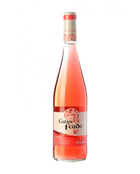 Розовые вина испании. Гран Феудо Росадо. Rosado Gran Feudo вино. Наварра розовое вино. Нувиана Росадо розовое сухое.